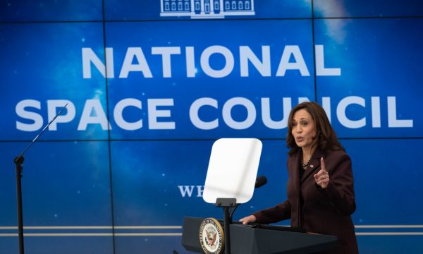 Vice President Harris at National Space Council meeting