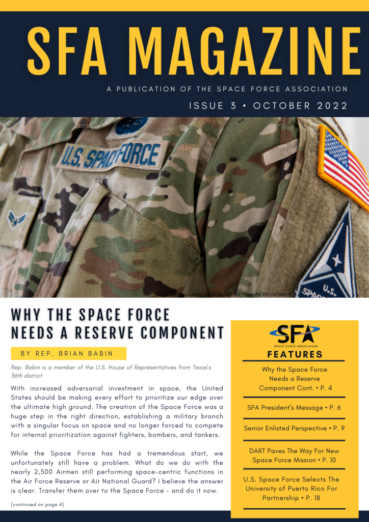 SFA Magazine Space Force Association