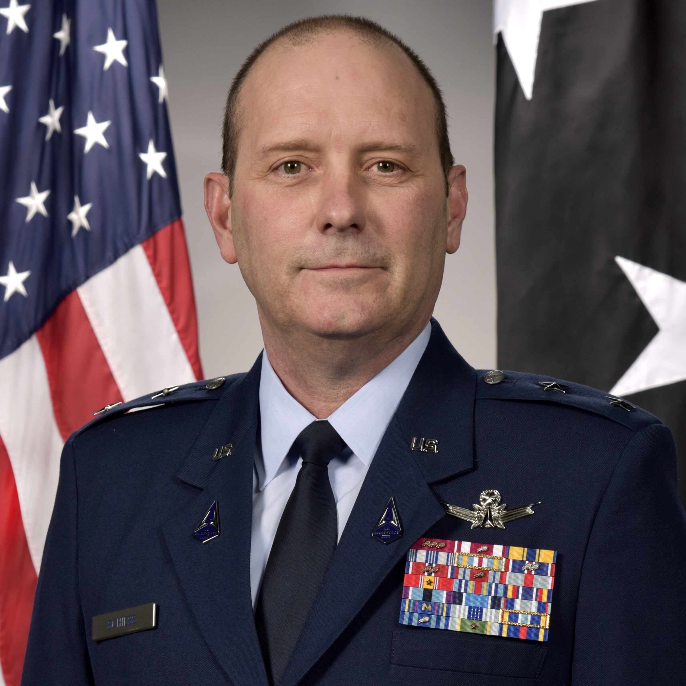 Major General Maj. Gen. Douglas A. Schiess, Commander, Combined Force Space Component, U.S. Space Command