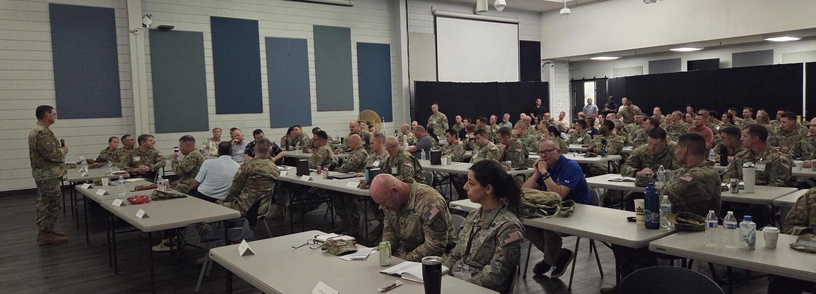 Gen Saltzman at 328th