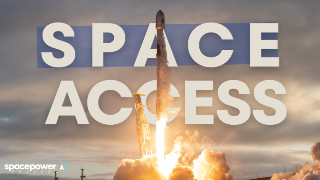 thumbnail of Falcon 9 rocket lifting up with text "Space Access" behind the rocket